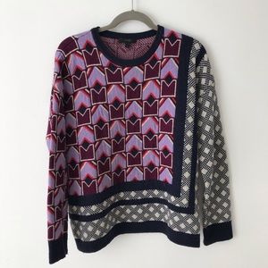 Jcrew Jacquard  Sweater